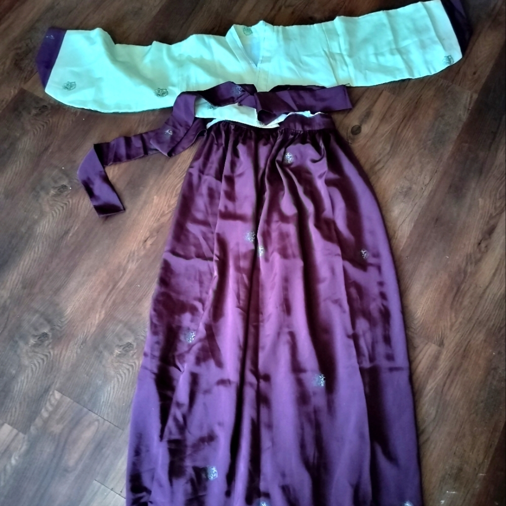 Vintage Hanbok silk